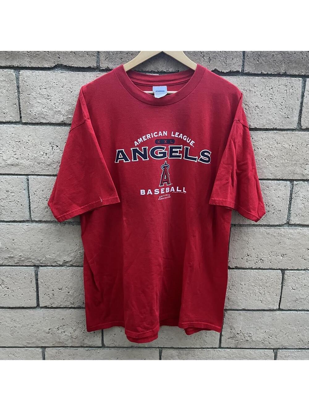 Vintage 90s Angels baseball graphic shirt | size XL